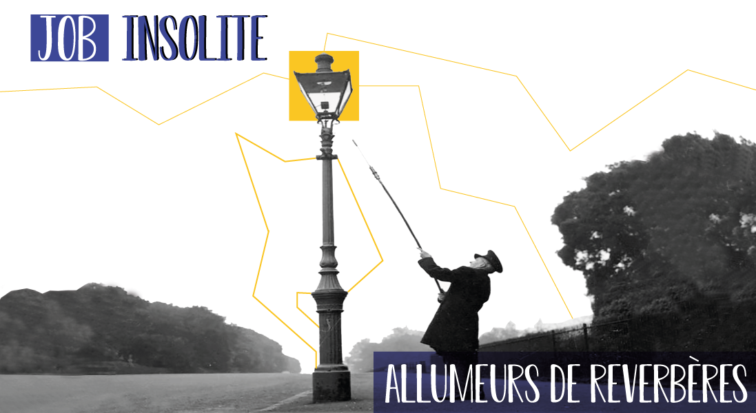 allumeur de reverbere - lumiere - metier disparu - insolite - falotier - lampadaire - paris - france - histoire - electricite - graphicdesign - conte - le petit prince - wan2bee - blog.wan2bee.com