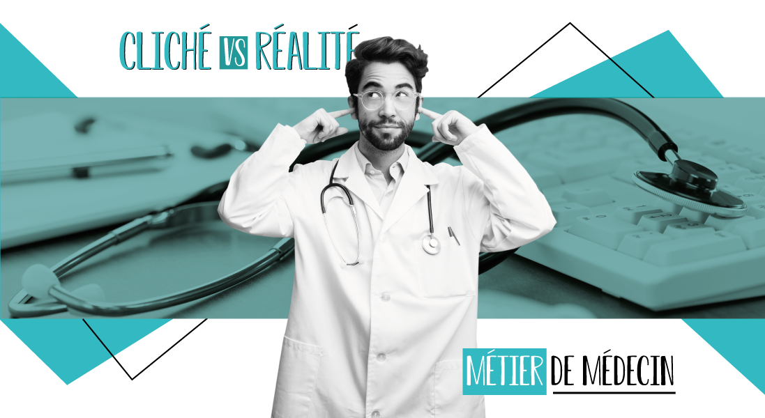 Cliché Vs Réalité ?     Le métier de médecin se transmet-il de père en fils ? Les médecins ont-ils réellement une vie sociale ? Sont-ils vraiment toujours en retard ?  On décortique pour toi sept clichés sur le métier.  Cliché #1 : Les médecins sont mégalos As-tu déjà entendu parler du “syndrome de Dieu” ? C’est une expression métaphorique pour évoquer l’égo surdimensionné de certains médecins.  LA VÉRITÉ. Vrai et faux. Ils disposent d’un savoir incontestable. Ils ont le pouvoir de guérir nos maux.  Et puis, après 9 années d’études réussies, peut-on vraiment leur en vouloir d’être fier de trôner sur le fauteuil en cuir de leur cabinet ?     Cliché #2 : Les médecins sont toujours en retard Paris Match, Closer, Marie Claire : la salle d’attente est souvent le moment où on peut potentiellement tous se mettre à lire des magazines improbables. L’ennui est parfois tel avant ton rendez-vous, que tu peux offrir de l’intérêt à une recette de velouté de potimarron ou un article sur le divorce de Brad et Angelina.  La faute à… ton médecin, qui a (encore) 15 min de retard. Alors, mythe ou réalité ?  LA VÉRITÉ. Faux. T'es-tu déjà posé la question : et si ton médecin subissait les retards de madame X ou monsieur Y qui ont décalé tous les rendez-vous de sa journée ?  Bon, admettons, certains manquent peut être de ponctualité. Quoi qu’il en soit, le nez pris, la gorge en feu, tu n'es plus à 5 minutes près avant de rejoindre ton lit.  article - blog - medecin - hopital - cliche vs realite - cliché - réalité - docteur - chirurgien - fête - fatigué - retard - humour - graphic design - médecin urgentiste - urgence - vérité - faux - vrai - fausse idée - rumeur - wan2bee - blog.wan2bee - wan2bee.com  Cliché #3 : Les médecins sont tous fils de médecins Une grande soeur qui t'a forcé à regarder les 15 saisons de Grey’s Anatomy dès tes 7 ans ? Un oncle qui t'a vanté le mérite de ses “belles années médecine” toute ton enfance ? De quoi te mettre l’eau à la bouche et t'inciter à prendre la même voie.  LA VÉRITÉ. Faux. Il est vrai que le contexte familial influe sur ton orientation professionnelle. Mais comme dans tous les métiers, non ? Un père boulanger, une mère avocate : le regard admiratif de l’enfant est parfois captivé par l’expérience de ses pairs, c’est évident.  On note quand même que de plus en plus d’étudiants issus de familles plus modestes (et pas nécessairement médecins de père en fils) se lancent dans des études de médecine.   Cliché #4 : Les médecins parlent chinois Tu prends l’apéro un samedi après-midi avec un trio d’amis médecins qui commencent à parler “médecine”. Atriomégalie, biligenèse, myoclonie phrénoglottique : en l’espace de quelques minutes, as-tu l’impression de suivre une série Netflix en Version Originale Non Sous-Titrée ?  Le langage spécifique utilisé par les médecins peut parfois donner l’impression à leur entourage d’être crypté. Les étudiants en médecine, qui sont plongés dans leurs bouquins 24h/24h, mangent médecine, boivent médecine… et discutent médecine à longueur de journée.  Résultat : il est facile d’adopter des tics de langage, et difficile de les perdre. Cet argot peut se manifester par des termes techniques mais aussi des raccourcis, des sigles tel que GRAP pour “grossesse à risque d’accouchement prématuré” ou tout simplement “chir” pour “chirurgien”. Une façon de gagner du temps ? Ou de rendre leur discours illisible pour le “monde extérieur” ? On ne le saura jamais.  LA VÉRITÉ. Vrai mais... Sois honnête. Nous adoptons tous un certain jargon professionnel, même inconsciemment. “Brainstormer”, “disruptif”, “ASAP”, “tu veux un caf’ ?” : Est-ce que le “langage médical” est pire que celui qui hante nos couloirs de bureau chaque jour ? Personne n’est épargné par les tics de langage lancés d’un bout à l’autre de l’open space qui peuvent crisper de bon matin.   Cliché #5 : Les médecins sont toujours fatigués Bon, admettons-le, en arrivant dans le cabinet de notre médecin de famille, il nous ai déjà arrivé de nous demander lequel de nous deux avait le plus besoin d’un arrêt maladie.  LA VÉRITÉ. Vrai. Les cernes en bas de joues et le teint grisâtre n’est pas uniquement l’apanage des médecins mais il est vrai que les médecins ne sont pas toujours aidés. Entre leurs dizaines de rendez-vous chaque jour, leurs patients qui offrent leur état grippal sur un plateau d’argent, et un manque de vitamine C à force de ne plus voir la lumière du jour… Il est vrai que les médecins rencontrent des facteurs à risque face à la fatigue.  Hop, un litre de café en intraveineuse, et c’est reparti…  article - blog - medecin - hopital - cliche vs realite - cliché - réalité - docteur - chirurgien - fête - fatigué - retard - humour - graphic design - médecin urgentiste - urgence - vérité - faux - vrai - fausse idée - rumeur - wan2bee - blog.wan2bee - wan2bee.com  Cliché #6 : Les médecins n’ont pas de vie sociale Devenir médecin généraliste requiert 9 années d’études (parfois plus si tu devais redoubler une année). 9 années passées à étudier, à refuser des soirées, à passer des soirées de Noël à manger une tartine de foie gras devant ses cours ou à aller au cinéma une fois dans l’année. Forcément, cela isole du monde extérieur. Mais cela peut aussi te rapprocher de tes camarades, qui vivent la même aventure que toi.  LA VÉRITÉ. Faux. D’abord, les étudiants en médecine sont connus pour leurs soirées intenses dans lesquelles ils “laissent retomber la pression” (disons-le avec politesse et modération). Une fois leurs laborieuses études terminées et le Saint Graal (ou diplôme) obtenu, ils auront toute la vie devant eux pour profiter d’un salaire avantageux. Leur niveau de vie peut leur permettre d'agrémenter leur vie sociale d’une maison de vacances ou Pyla et pourquoi pas de deux semaines à Bali entre amis.  Mais...  La réalité du métier et leurs emplois du temps de Premier Ministre les empêchent parfois de profiter pleinement des avantages qu’offrent la profession.   Cliché #7 : Les médecins sont hypocondriaques Rappel technique : l’hypocondrie se dit d’une personne qui pense être malade alors qu’elle ne l’est pas. À force d’entendre parler toute la journée de cancer du pancréas, de MST en passant par les virus, les étudiants en médecine ont tendance à devenir parfois paranoïaques.  On parle même de “syndrome de l’étudiant en médecine”. Dans le cadre de leurs études, ils sont confrontés 7 jours sur 7 aux pires cas de figure qui les poussent souvent à envisager qu’ils contractent les maladies qu’ils étudient. Et hop, en quelques clics sur Google : une baisse d’énergie se transforme en premiers symptômes d’une sclérose en plaques, une douleur à l’abdomen devient les premiers signes d’un cancer du foie.  LA VÉRITÉ. Faux. D’abord, il est vrai que beaucoup d’étudiants en médecine sont tétanisés face à la maladie et sont tentés par “l’auto-diagnostic”. Cependant, une fois devenu médecin, il semblerait que ce symptôme s’atténue.  En effet, les médecins consultent peu leurs confrères. D’abord, par manque de temps, tout simplement. Mais aussi car, à force de se confronter quotidiennement à la maladie et aux souffrances, les médecins s’endurcissent. Moins par manque d'empathie que par instinct de protection, ils ont tendance à minimiser les problèmes de santé… y compris les leurs.     Conclusion Connotés négativement, ses stéréotypes sont au final signe de confraternité entre confrères.  Les médecins savent faire preuve, entre-eux, d’autodérision et de prise de recul… ce qui ne manque pas de renforcer leur appartenance au corps médical, alors même qu’ils ont été mis en compétition permanente pendant leurs études.     Alors, envie de rejoindre la confrérie ?   