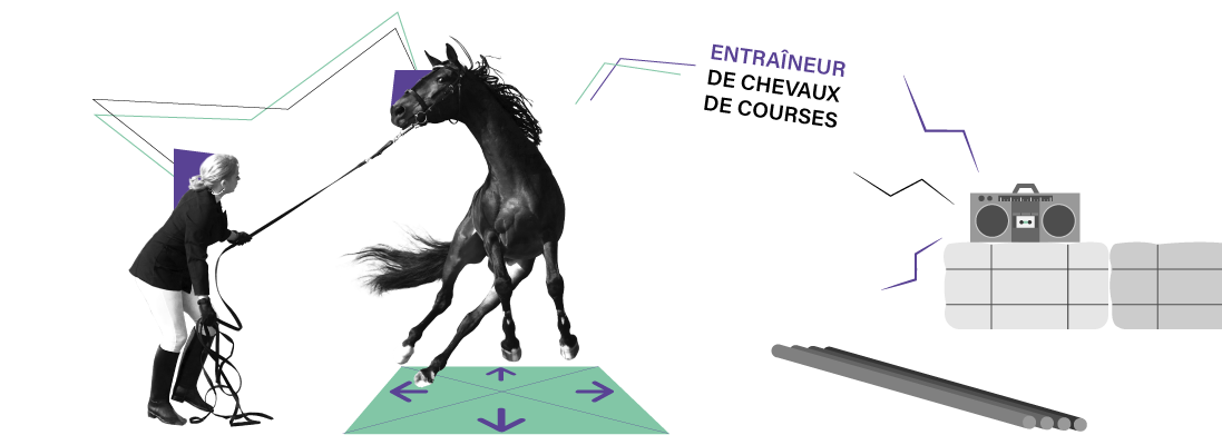 comment travailler dans le monde de equitation - entraineur cehvaux de courses - entrainement - cheval - metier